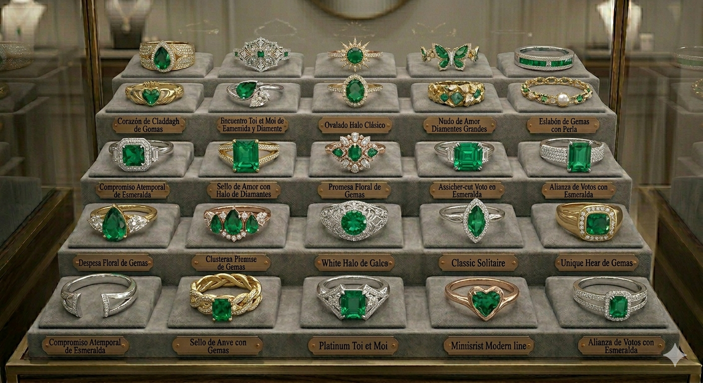 Catálogo Joyas Esmeralda Dijes Corona Cuarta Colección